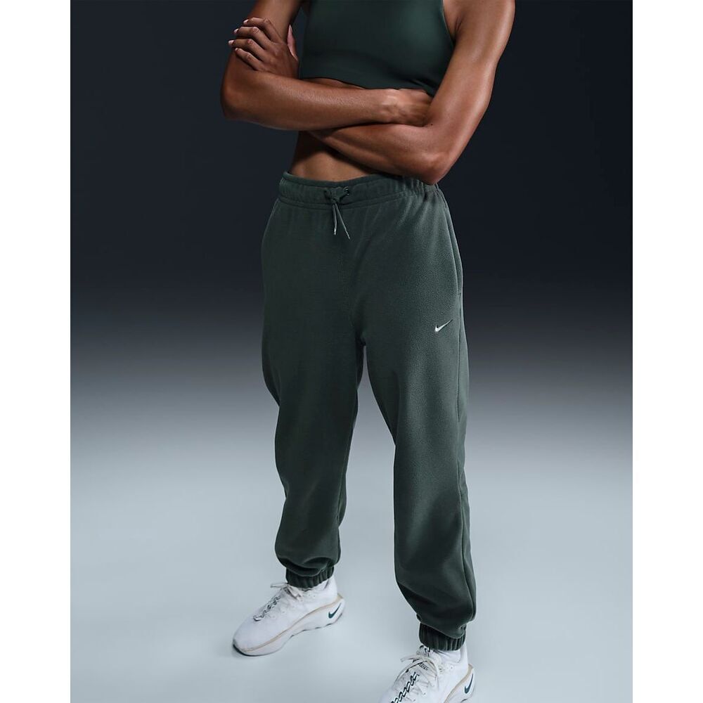 Nike Dark Green Fleece Pants - Picture 2 of 8